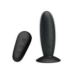 Plug Anal con Vibracion y Control Remoto USB