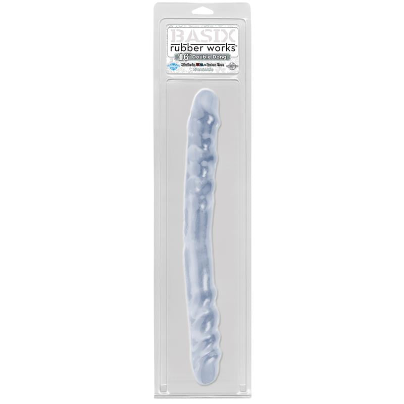 Dildo Doble 406 cm Transparente