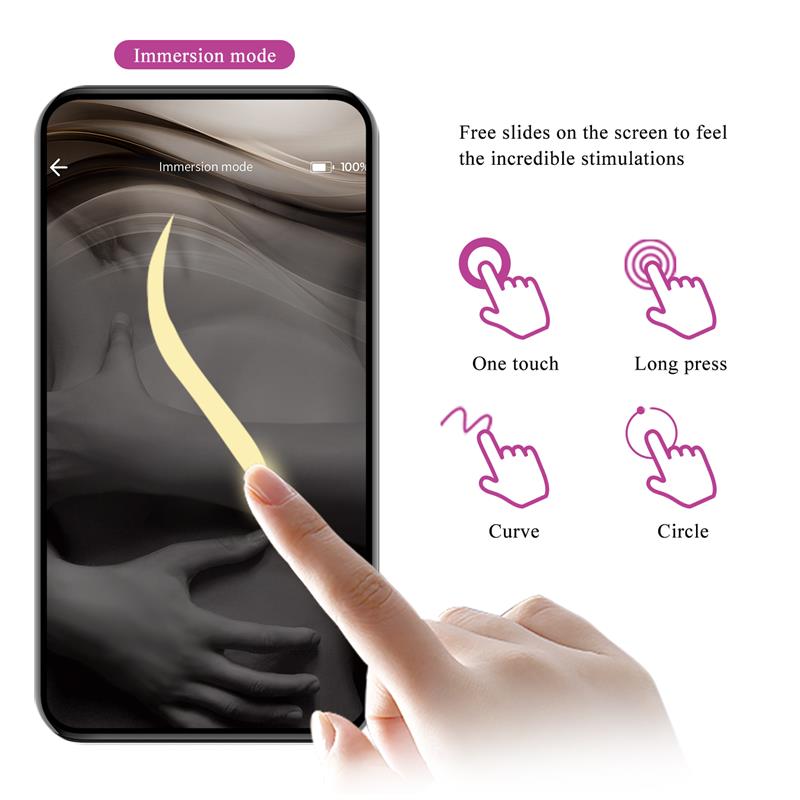 Leviathan Huevo Vibrador con APP