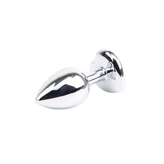 Plug Anal con Joya de Corazon Heart Gem