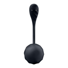 Ribbed Petal Vibrador de Braguita APP Negro