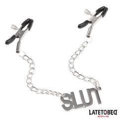 Pinzas para Pezones Lema Slut