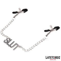 Pinzas para Pezones Lema Slut