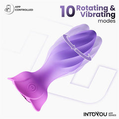 Moxy Plug Anal con Rotacion 360º con App