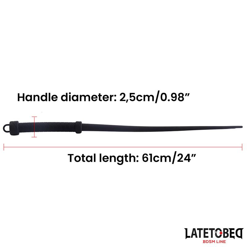 Flogger de Silicona 61 cm