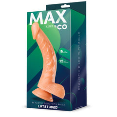 Kurt Dildo Realista con Testiculos Natural 94 24 cm