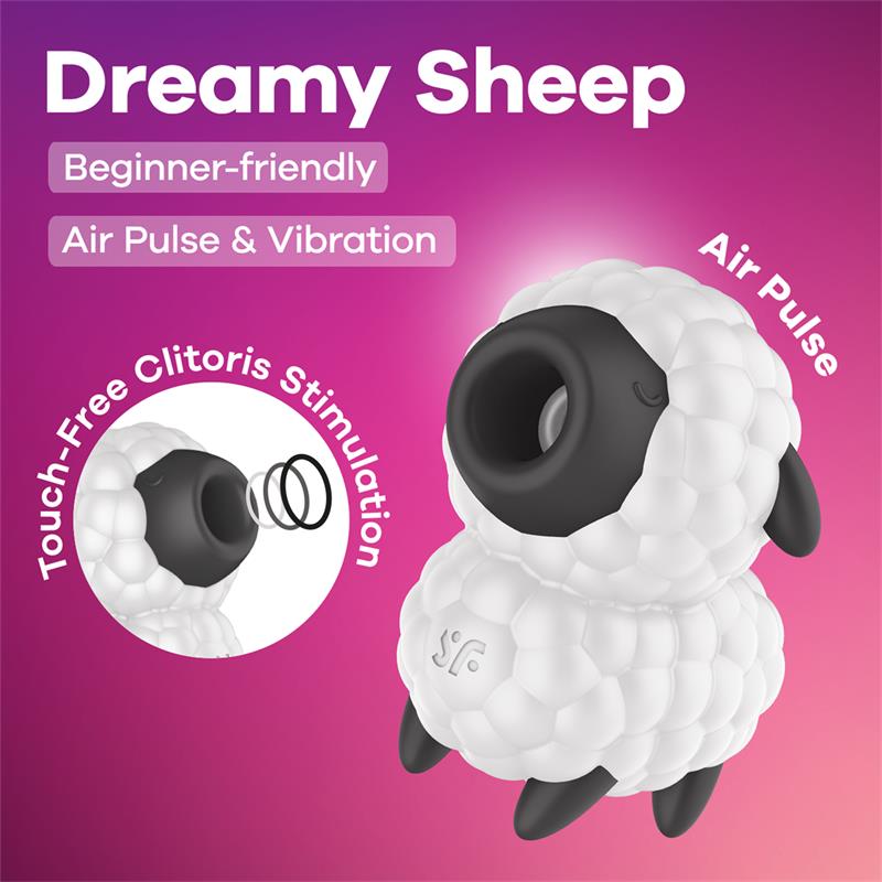 Dreamy Sheep Succionador con Vibracion