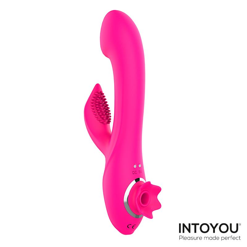 Magnoliapink Vibrador con Succion