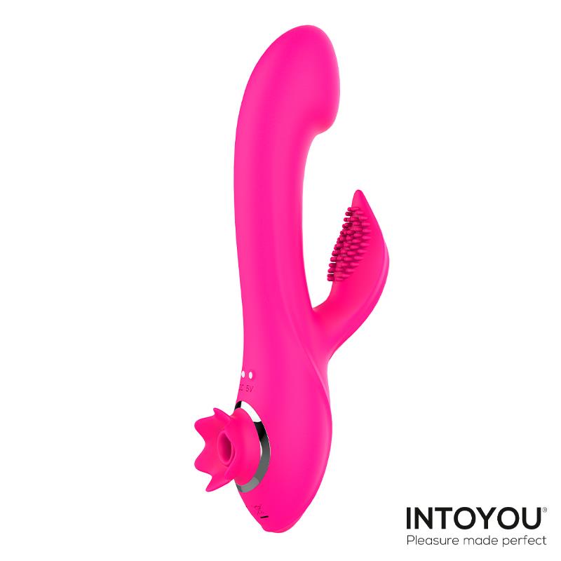 Magnoliapink Vibrador con Succion