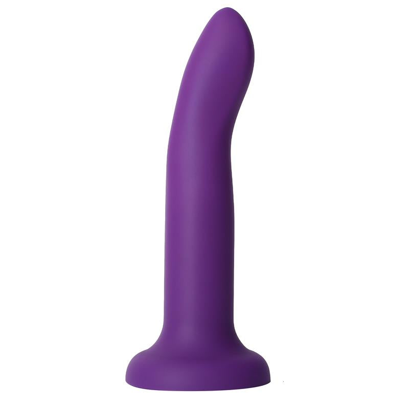 Dildo que Cambia de Color Purpura a Rosa Talla S 14 cm
