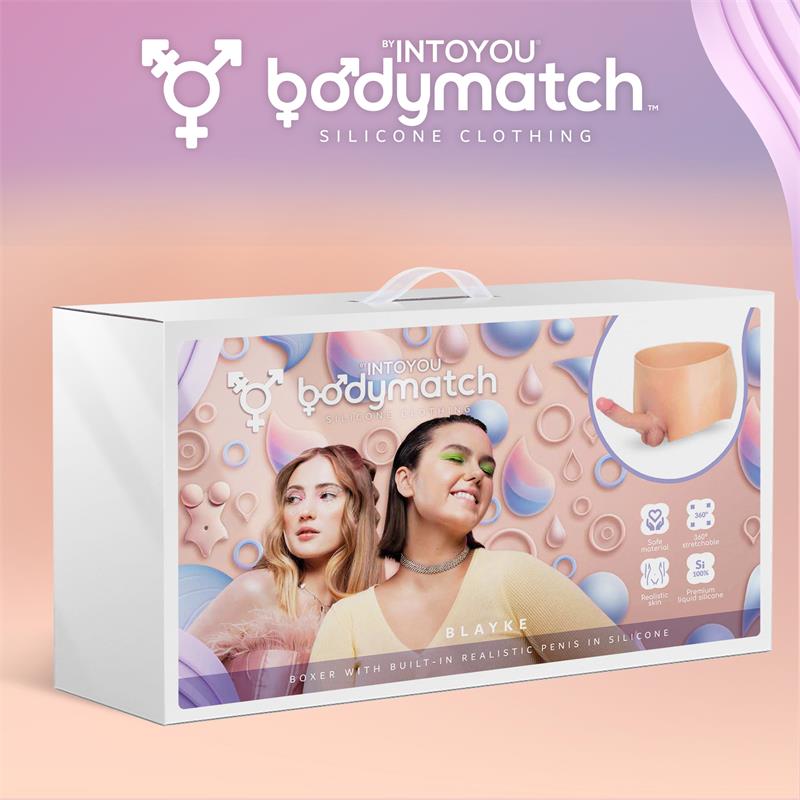 Blayke Boxer con Pene 18 cm Hiperrealista Silicona Liquida Talla unica